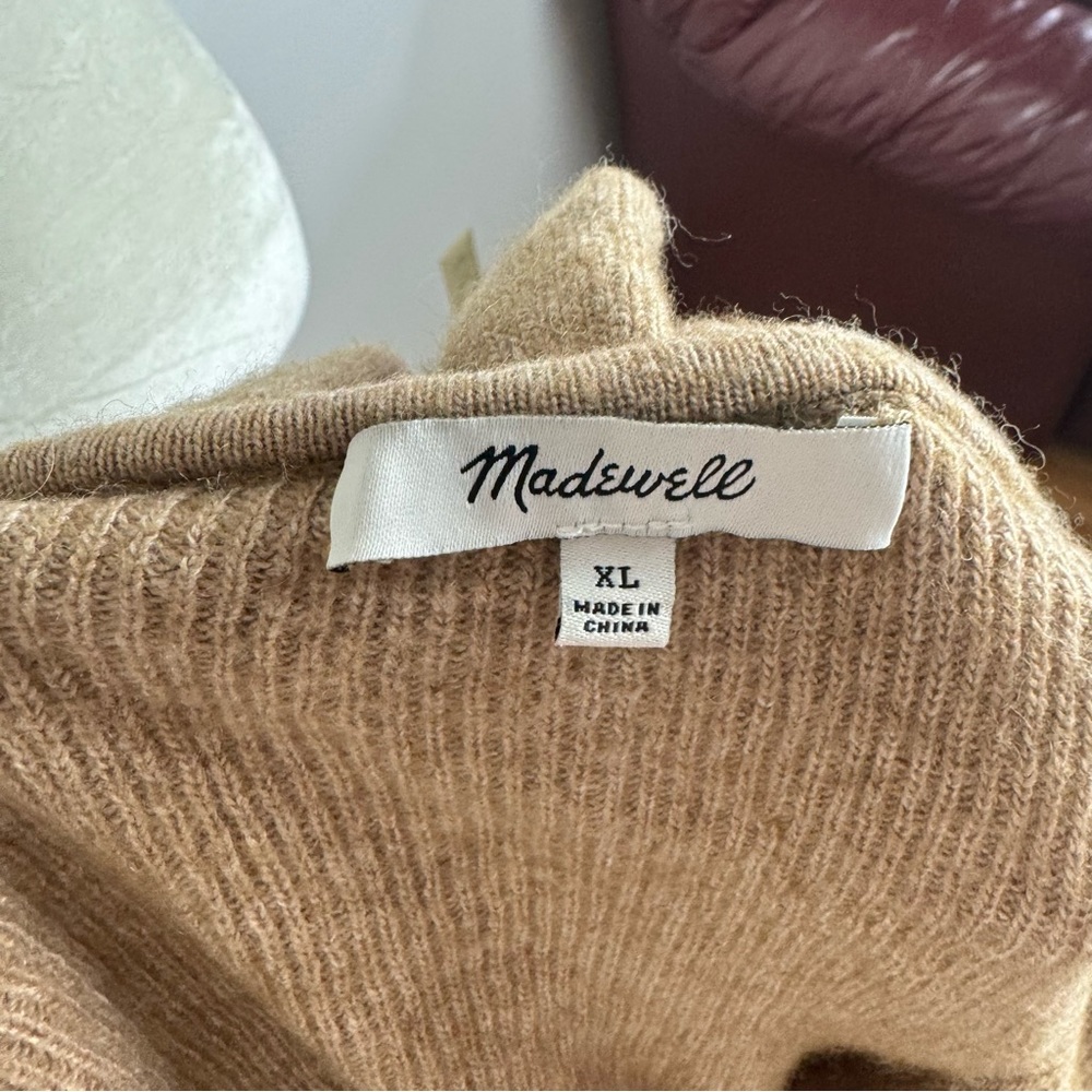 MADEWELL Tie Neck Ruffle Sweater - Picture 5 of 5